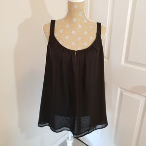 Lane Bryant black swing cami